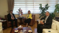 İLKNUR İNCEÖZ - AK Heyetten Bakan Yardımcısına Ziyaret