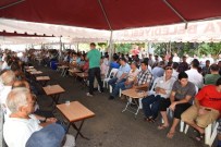 HASAN TANRıSEVEN - Alanya Belediye Başkanı Yücel, Şehit Polisin Mevlidine Katıldı