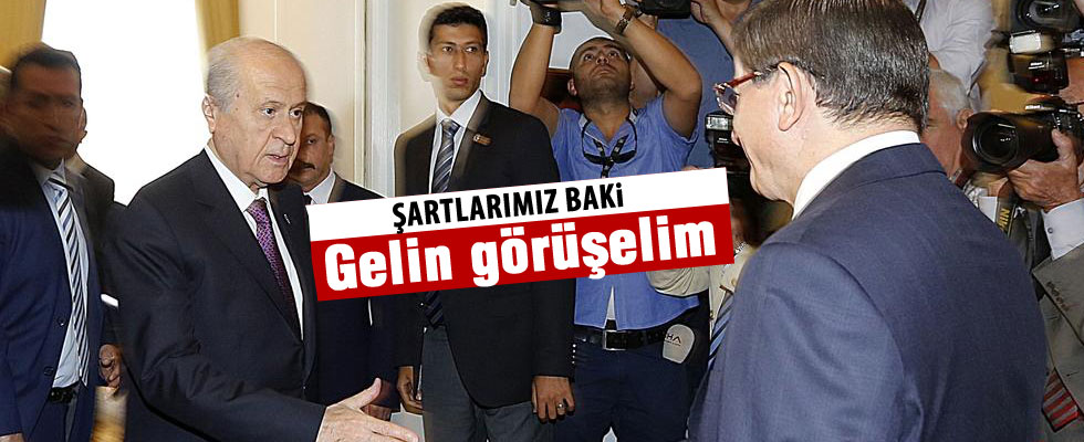 Bahçeli: AK Parti ile görüşmeye hazırız