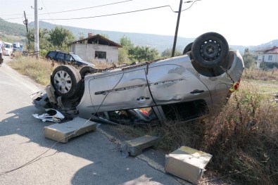 Domaniç'te Trafik Kazası Açıklaması 1 Yaralı