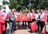 GEZİ OLAYLARI - Kazan'da Teröre Türk Bayraklı Protesto
