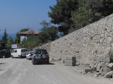 Amasra Kaleşah Yol Çalışmasında Sona Gelindi