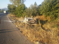 Çanakkale'de Trafik Kazası; 2 Yaralı