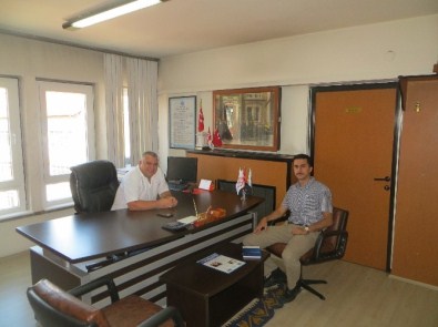 KOSGEB İl Müdürü Kadir Er, TSO Başkanı Levent'i Ziyaret Etti