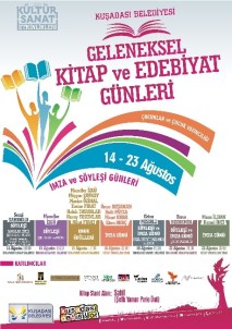 Kuşadası'nda Kitap Ve Edebiyat Günleri Başlıyor