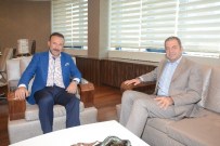 CENGİZ ÖZDEMİR - Özdemir'den Başkan Dr. Nevzat Doğan'a Ziyaret