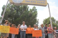 İĞDE - Parkta İnşaata Mahalle Sakinlerinden Tepki