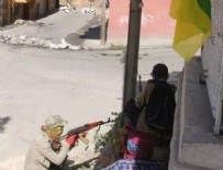 PKK çocukları polisin önüne sürdü!