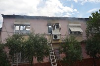 TÜP PATLAMASI - Akhisar'da Mutfak Tüpü Patladı Açıklaması 4 Yaralı