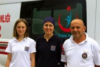 AMBULANS ŞOFÖRÜ - Ambulans Şoförü Hayat Kurtardı