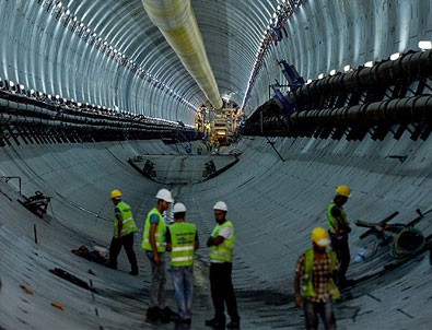 Avrasya Tüneli'nde son 75 metre