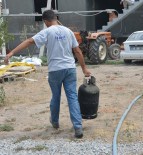 KALAMıŞ - Manisa'da 'Mutfak Tüpü' Patladı Açıklaması 4 Yaralı