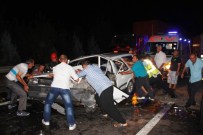 TEM'de Trafik Kazası Açıklaması 6 Yaralı