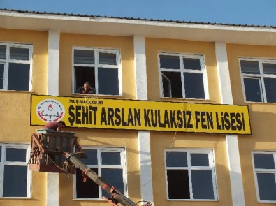 Şehit Binbaşı Kulaksız'ın Adı Okula Verildi