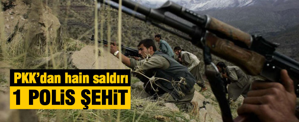 PKK'dan Şemdinli'de hain saldırı: 1 polis şehit oldu