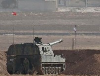 DAEŞ mevzilerine Türk tankları bomba yağdırdı
