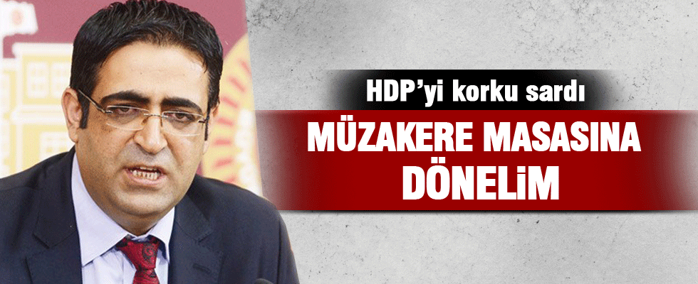 HDP'den U dönüşü: Müzakere masasına dönelim