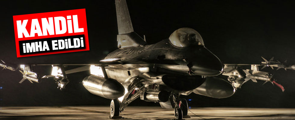 Kandil yerle bir oldu