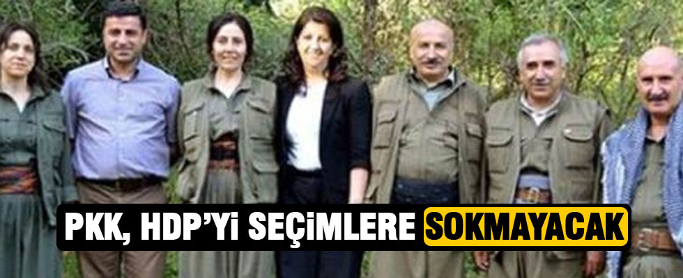 PKK, HDP'yi seçimlere sokmayacak