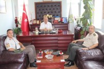 KOZCAĞıZ - Albay Aktemur'dan Başkan Karamana Ziyaret