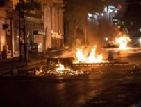 GAZİ MAHALLESİ - Polisten molotof atanlara: Eşek herifler!