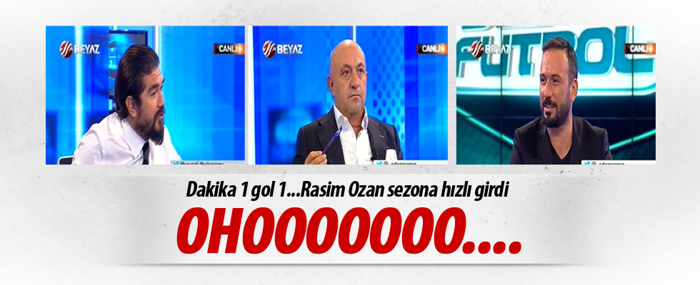 Rasim Ozan Kütahyalı sezona hızlı girdi