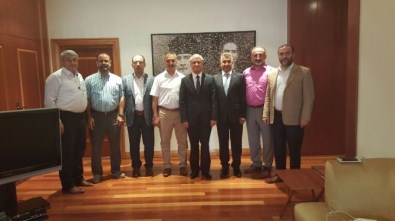 Rektör Prof. Dr. Gündoğan'a Teşekkür Ziyareti