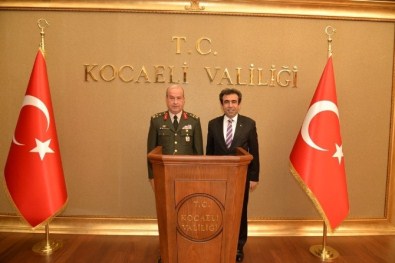 Vali, Korgeneral Daysal'ı Kabul Etti