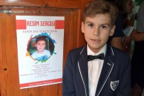 FARUK ÖZDEMIR - 10 Yaşında Resim Sergisi Açtı