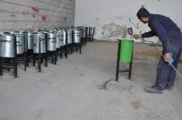 MEZAR TAŞI - Erciş Belediyesi'nden Hummalı Çalışma