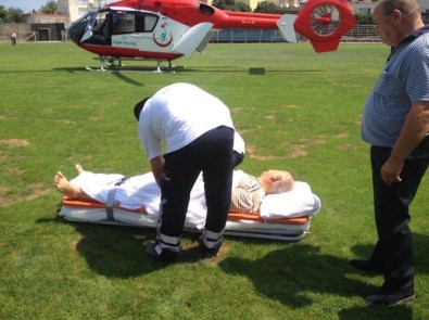 Eski Vekil Ambulans Helikopterle Ankara'ya Sevk Edildi