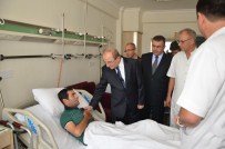 CELALETTIN LEKESIZ - İçişleri Bakanı Öztürk'ten Yaralı Asker Ve Polislere Ziyaret