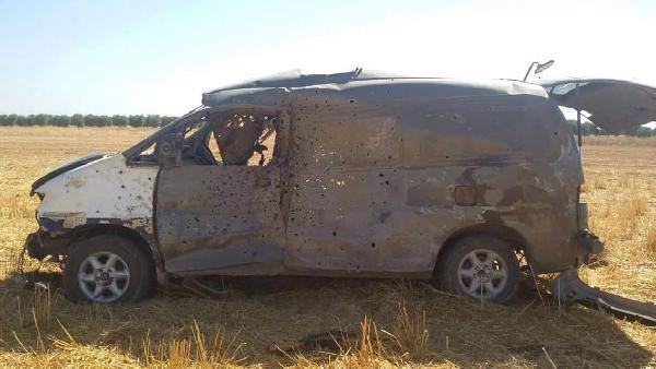 Sınırda mayın patladı: 5 ölü