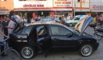 ARAÇ PLAKASI - Adana'da Bomba Yüklü Otomobil Paniği