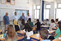 Kaymakam Karaaslan Kursa Katılan Öğrencileri Ziyaret Etti