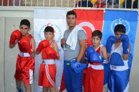 MURAT ZADELEROĞLU - Minik Boksörlerin Ringde Mücadelesi Devam Ediyor