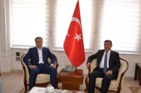 ŞERIF YıLMAZ - Vali Ali Yerlikaya, Kütahya Valisi Şerif Yılmaz'ı Ziyaret Etti