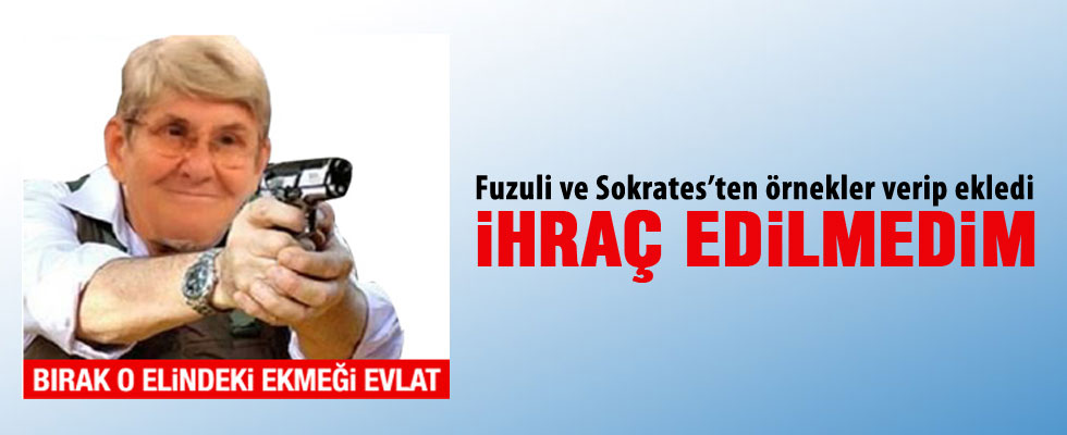 Canan Karatay meslekten ihraç edilmediğini açıkladı