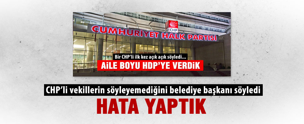 CHP'li Osman Gürün: HDP'ye destek stratejik bir hataydı