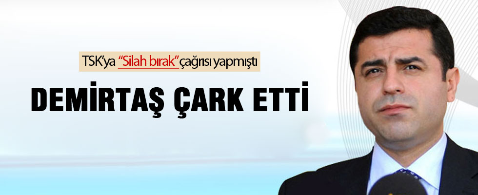 Demirtaş'tan PKK'ya acil çağrı