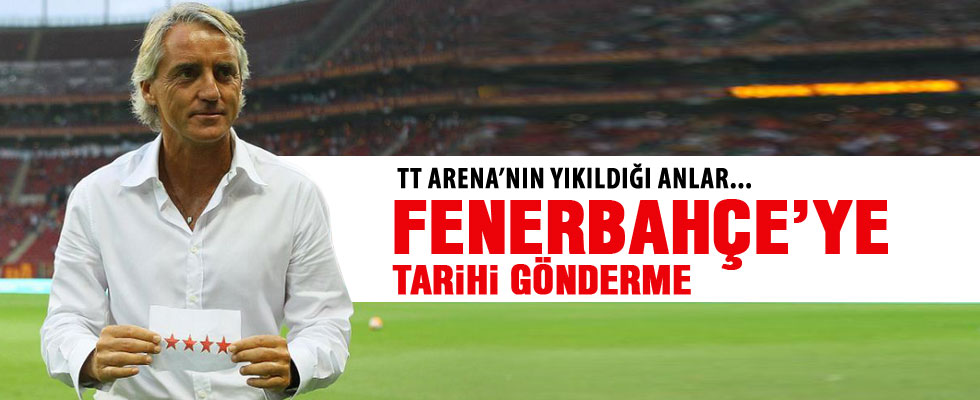 Galatasaray'dan Mancını'ye 4 yıldızlı mesaj
