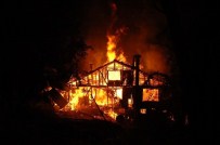 Küre'de Ev Yangını