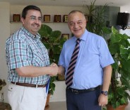 YAŞAR İSMAİL GEDÜZ - Başkan Ergün, Kırkağaç Belediye Başkanı Gedüz'ü Ağırladı