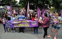 KADIN CİNAYETİ - Eskişehir'de Kadın Cinayetleri Protesto Edildi