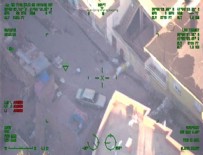 BOMBA DÜZENEĞİ - Silvan'daki terör operasyonu havadan görüntülendi
