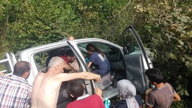 Trabzon'da Trafik Kazası Açıklaması 1 Yaralı