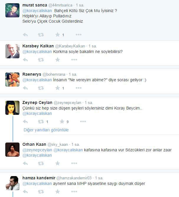 Koray Çalışkan'ın Bahçeli tweetine süper kapak