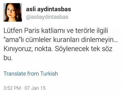 Aslı Aydıntaşbaş yine şaşırtmadı