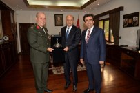 FİKRİ IŞIK - Bakan Işık Ve Vali Güzeloğlu Garnizon Komutanını Ziyaret Etti