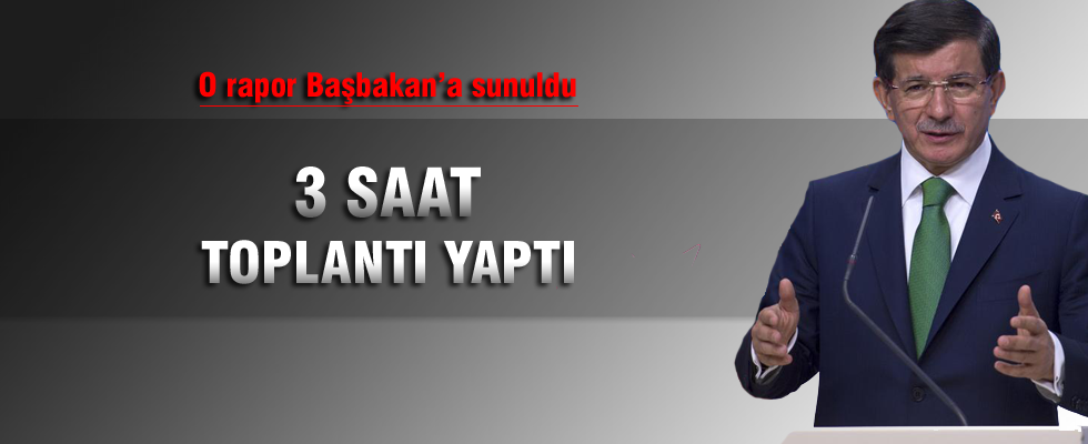 Başbakan Davutoğlu seçim stratejisi toplantısı yaptı